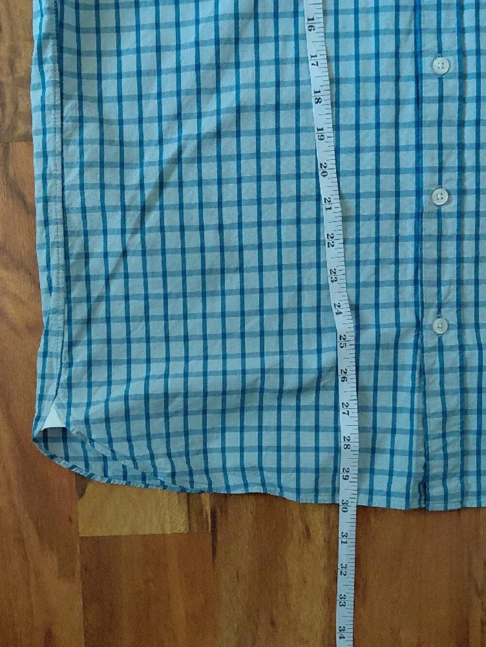 J. Crew blue check